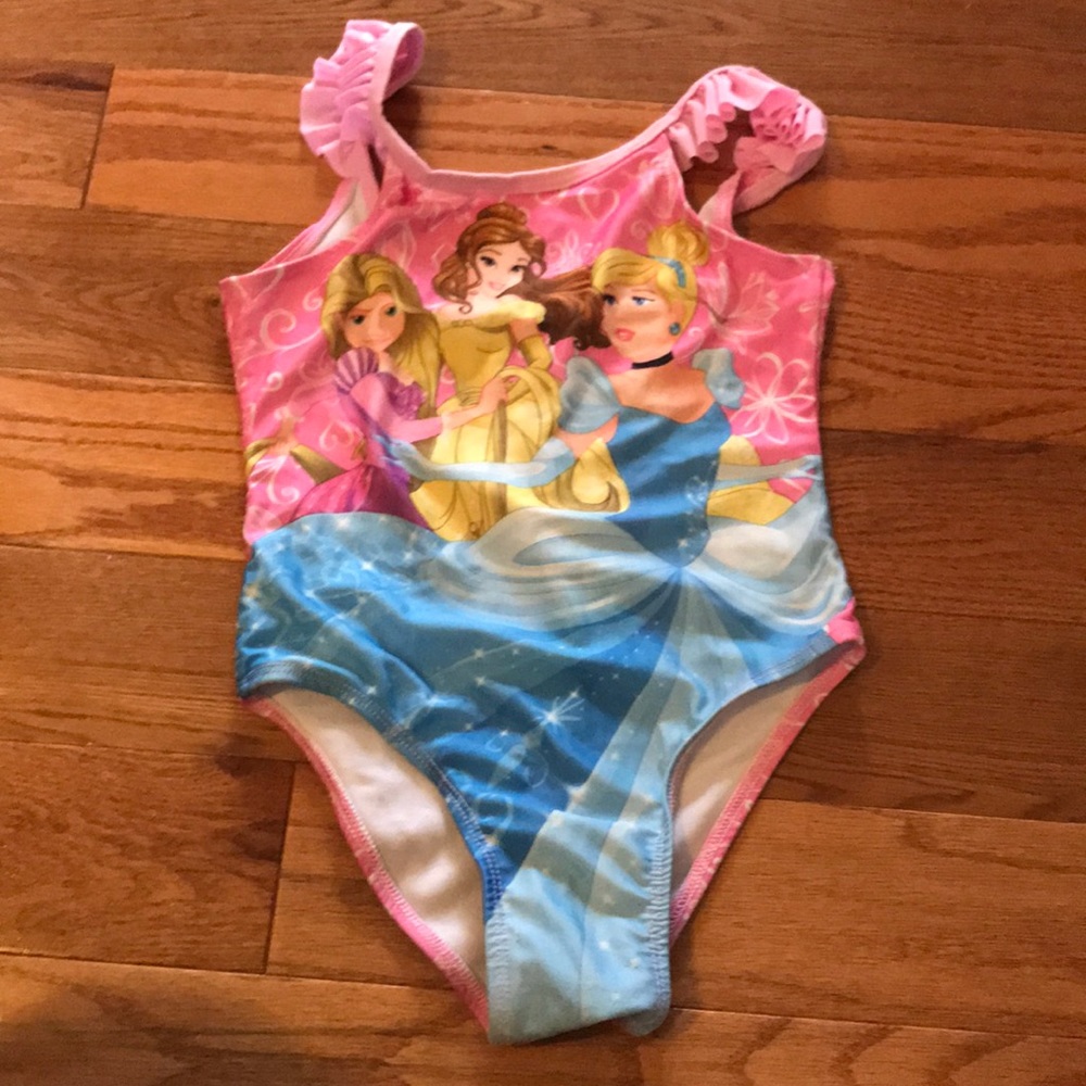 Disney girls princess bathing suit